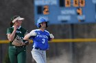 Softball vs Babson  Wheaton College Softball vs Babson College. - Photo by Keith Nordstrom : Wheaton, Softball, Babson, NEWMAC